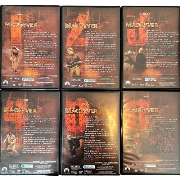 MACGYVER DVDs Complete First Season Pre-Owned - Picture 6 of 9